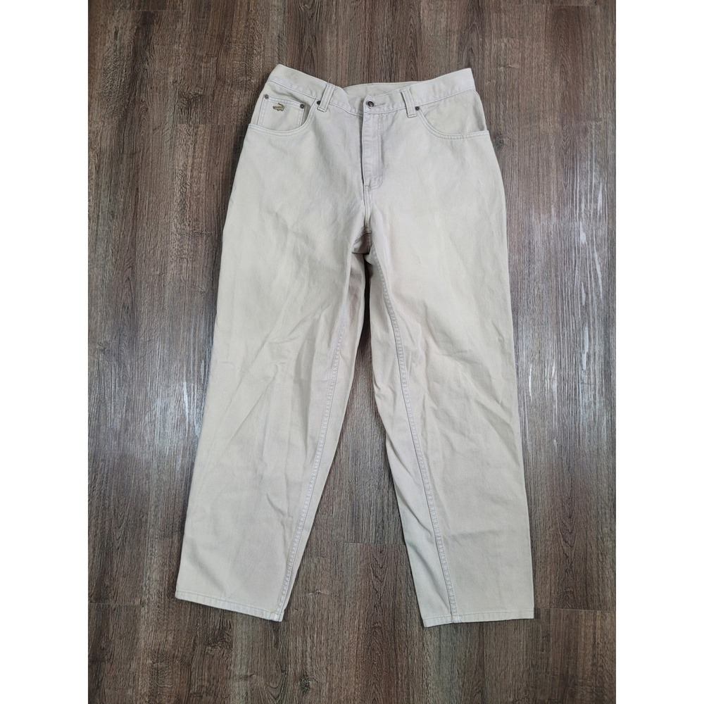 Crocodile Authentic Jeans Men's Pants 32 Khaki Vintage Relaxed Straight